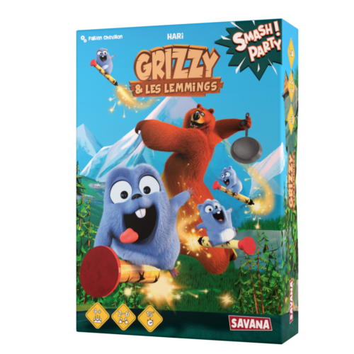 Grizzy et les Lemmings Smash Party